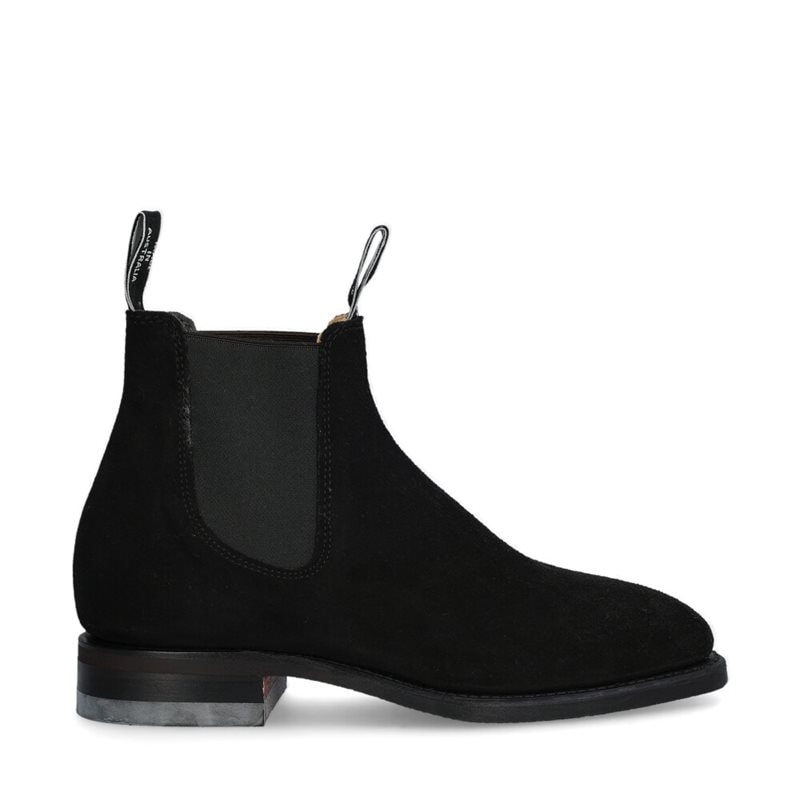 Blaxland Suede Boots Svart